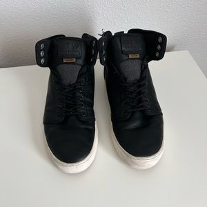 OTW Black Leather Shoes